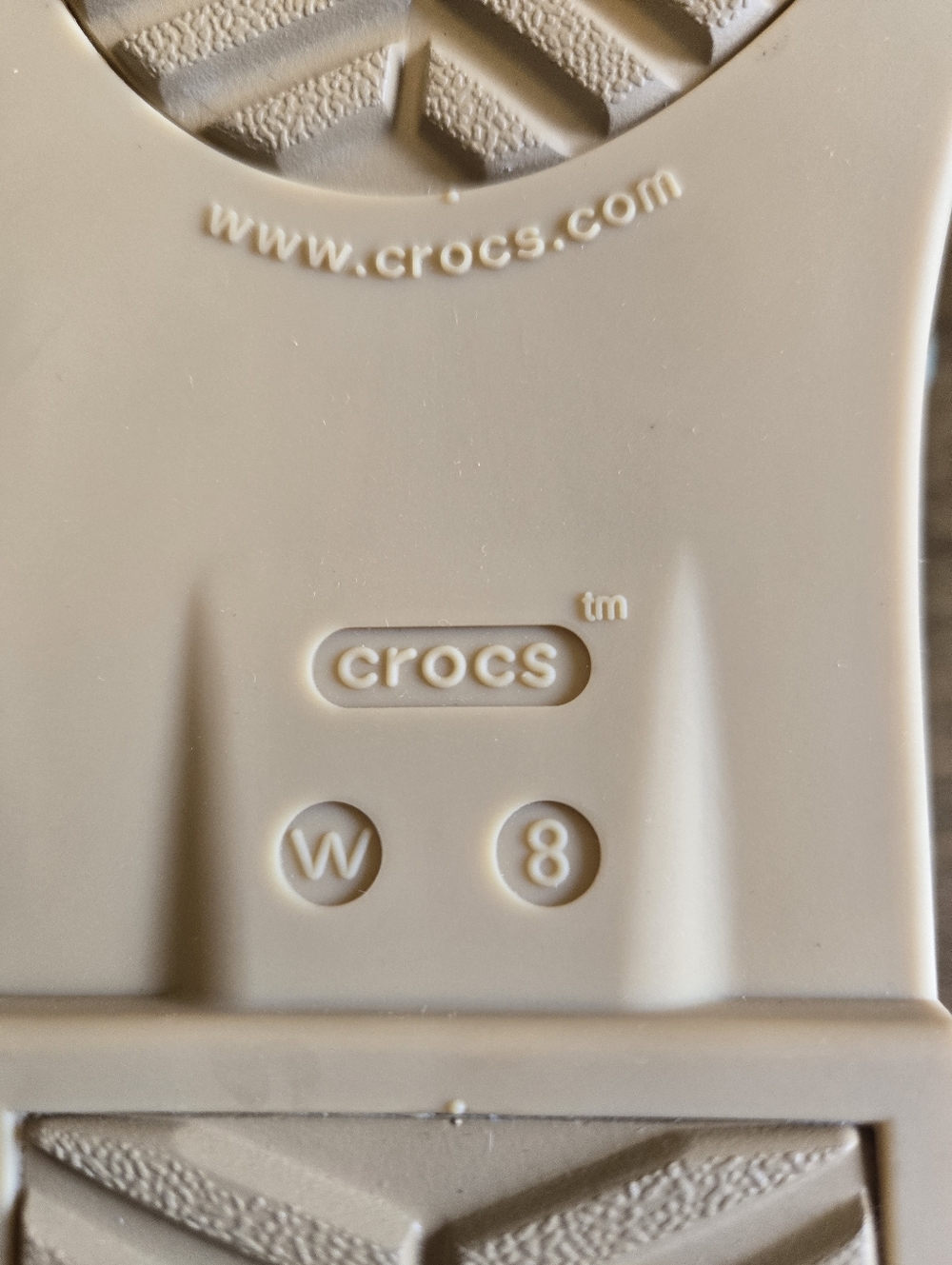 Crocs Tulum Flip Flop Sandals Jade Stone Size 8 - Picture 7 of 7